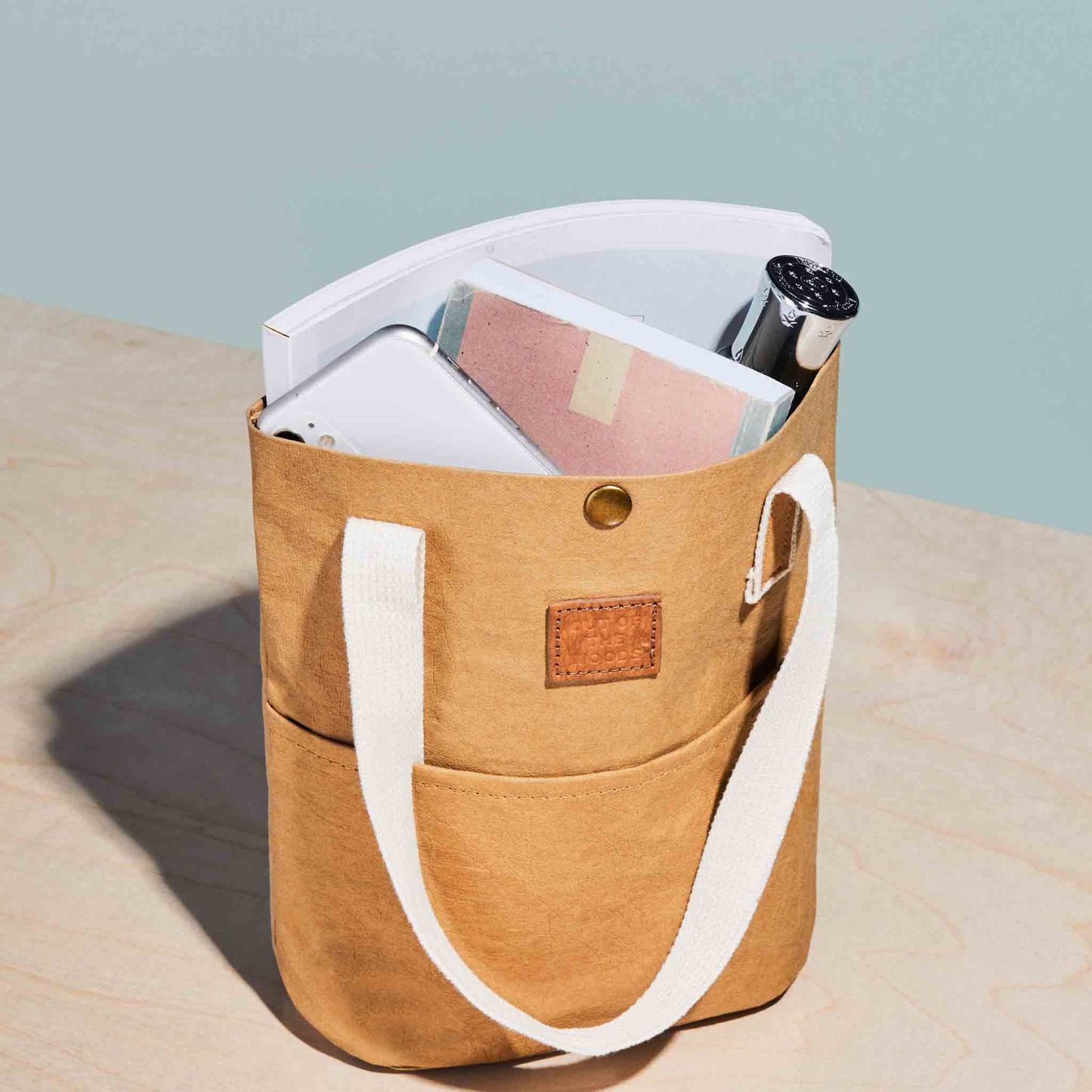 Out of the Woods 'Jute' Wine Tote Rabbit Tote, California