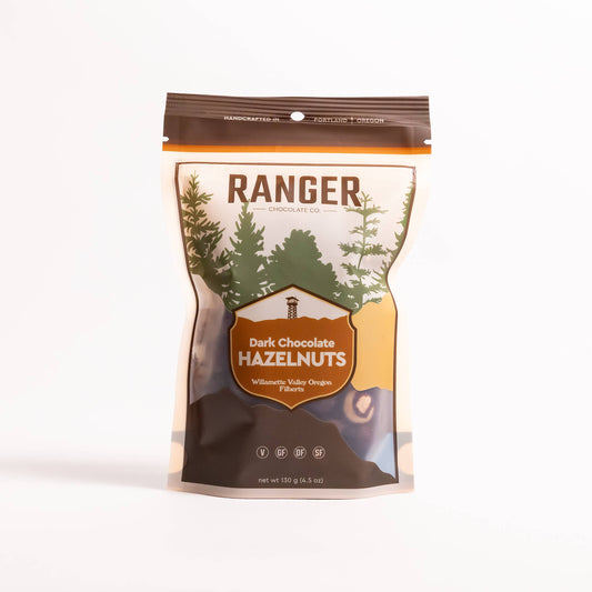 Ranger Chocolate Co. Dark Chocolate Hazelnuts, Oregon