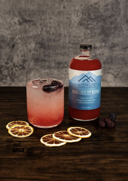 Alpenglow Cocktail Company Marrionberry Bramble Syrup, Washington