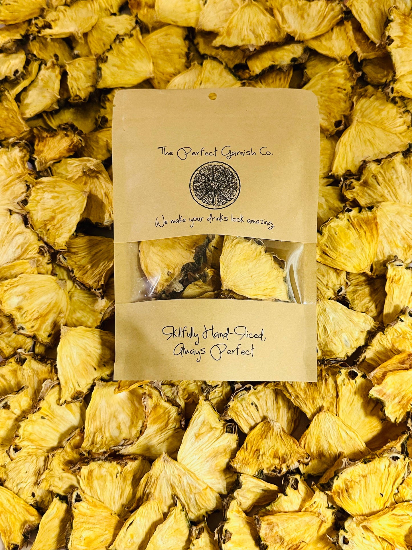 The Perfect Garnish Co. Pineapple Slices, Texas