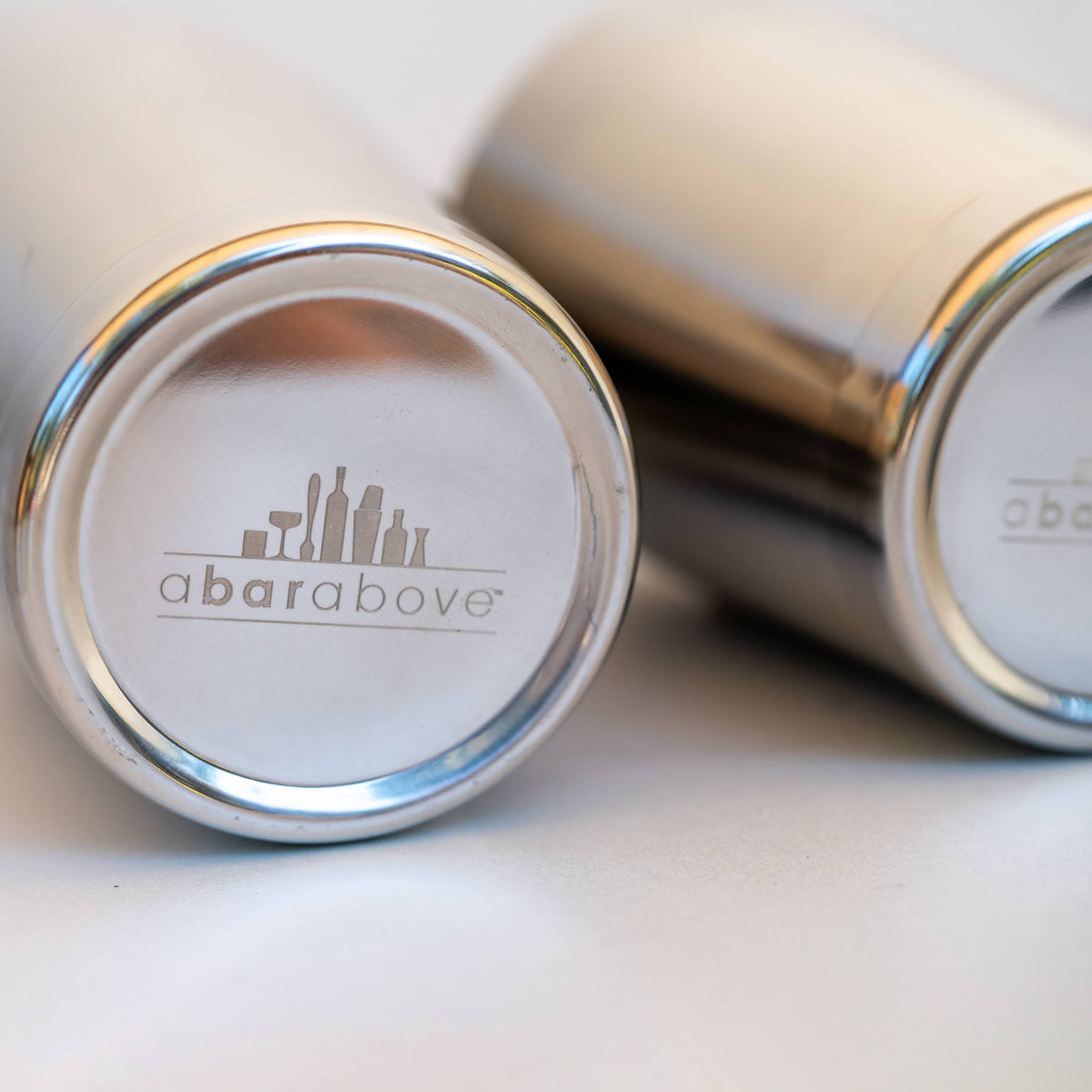 A Bar Above - Boston Shaker Set – Weighted/Weighted, Stainless Steel