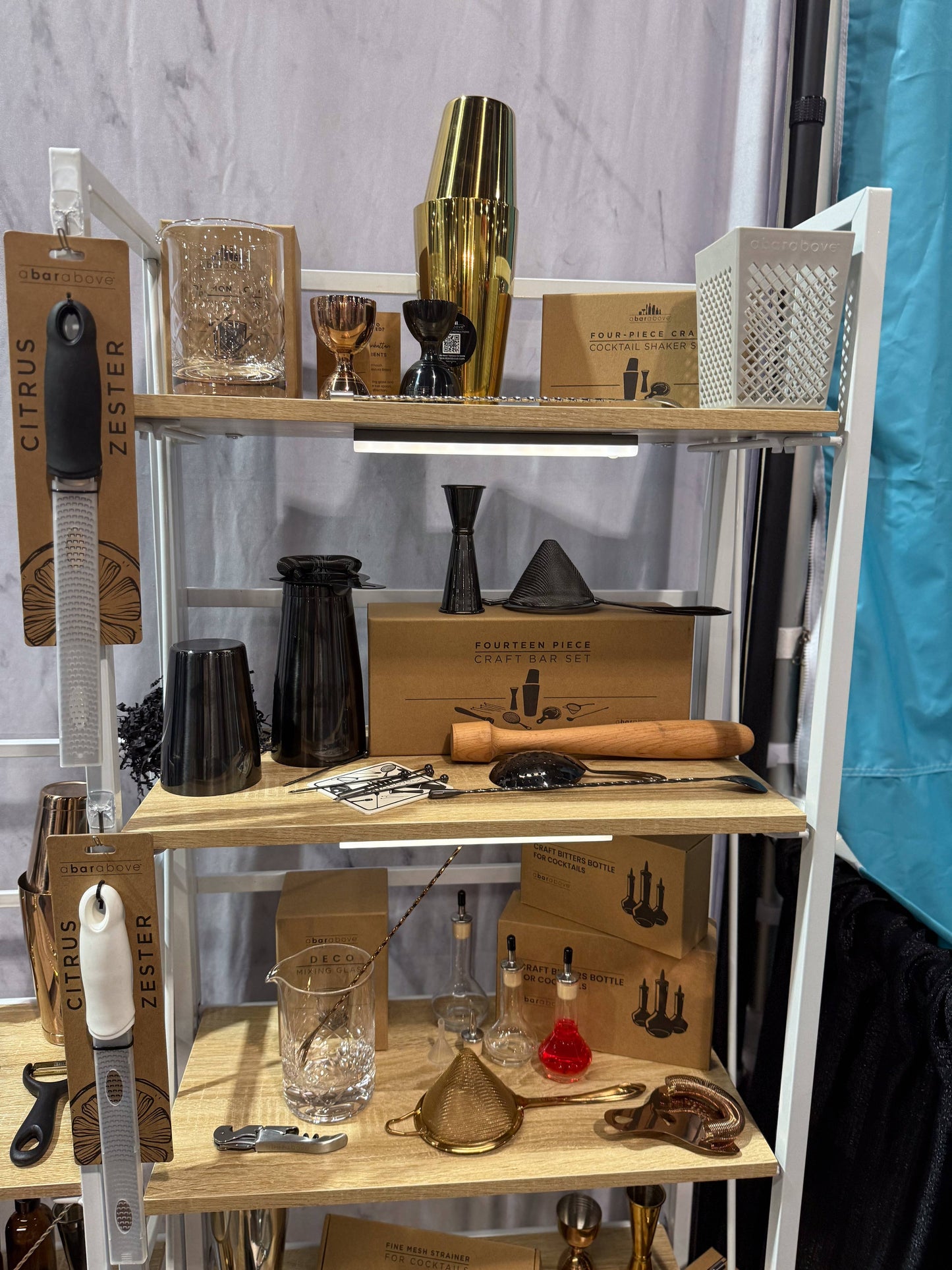 A Bar Above Extra Long Natural Hardwood Cocktail Muddler