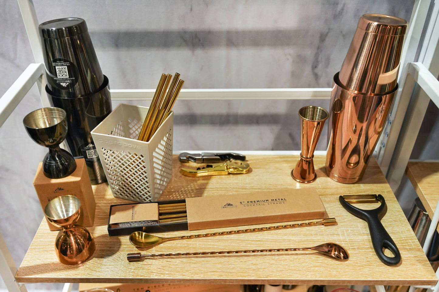 A Bar Above Bar Stainless Steel Spoons
