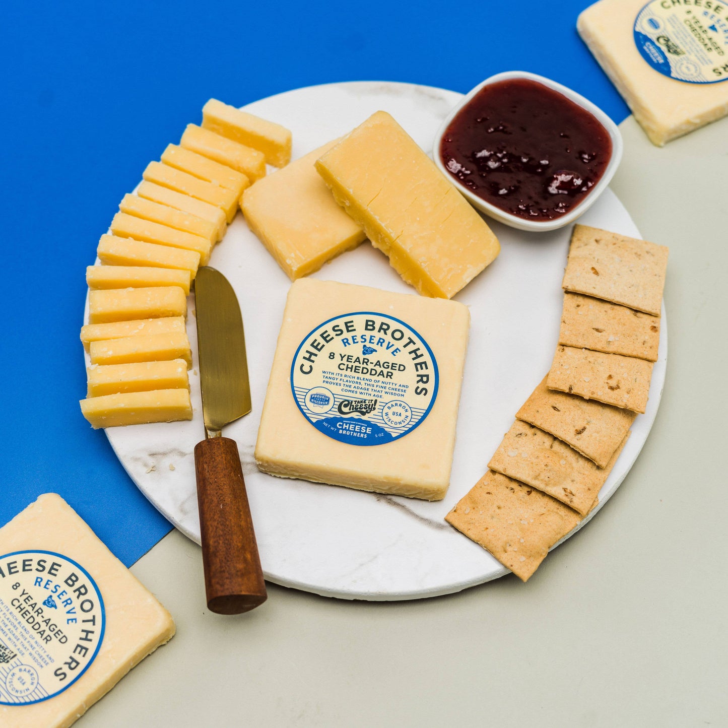 Cheese Brothers 8-Year-Aged Cheddar, Wisconsin