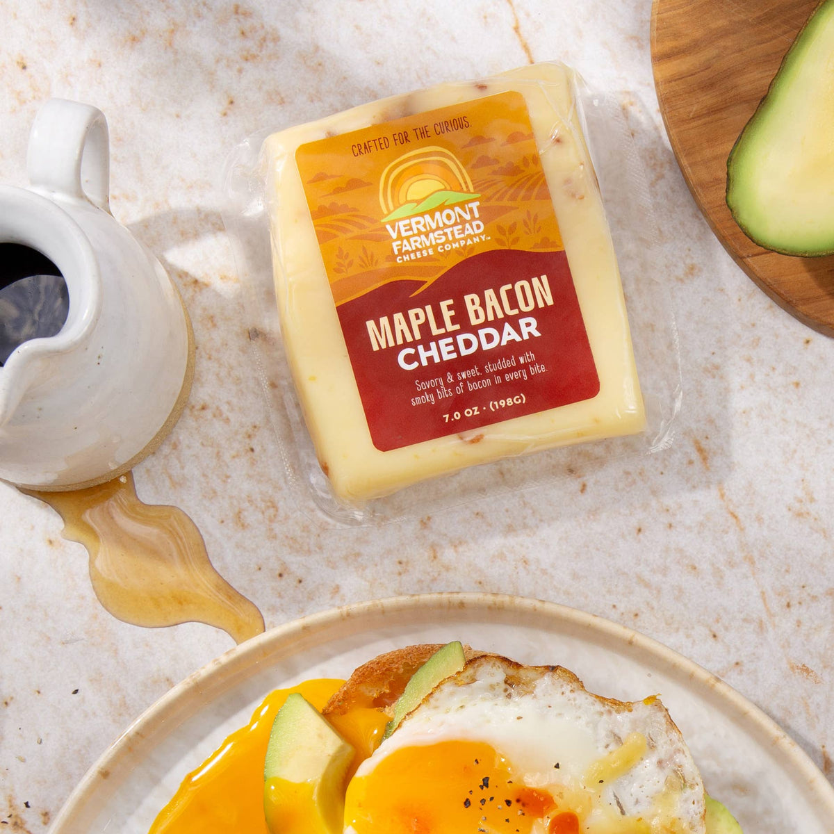 Vermont Farmstead Cheese Co. - Maple Bacon Cheddar