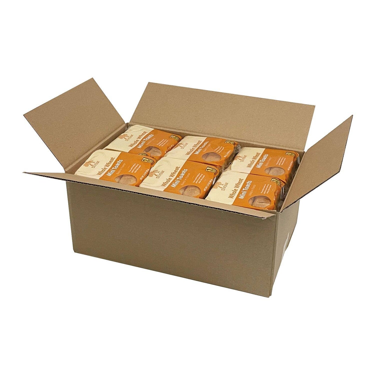 Divina Whole Wheat Mini Toast Crackers, France