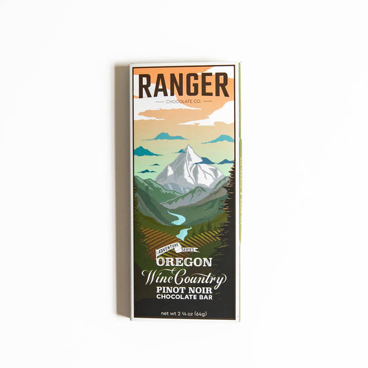 Ranger Chocolate Co. 'Oregon Wine Country' Pinot Noir Chocolate Bar, Oregon