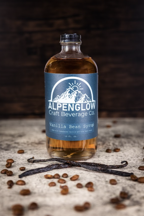 Alpenglow Cocktail Company Madagascar Vanilla Bean Syrup, Washington