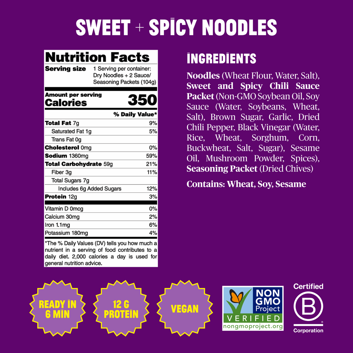 Fly By Jing - Sweet + Spicy Noodles