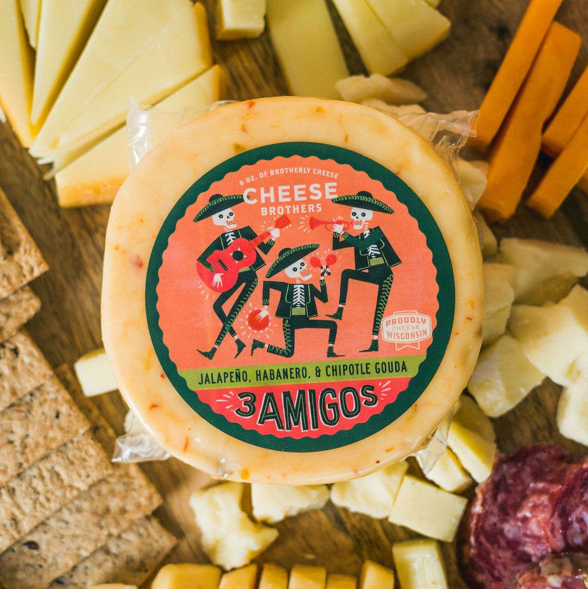 Cheese Brothers '3 Amigos' Spicy Gouda, Wisconsin