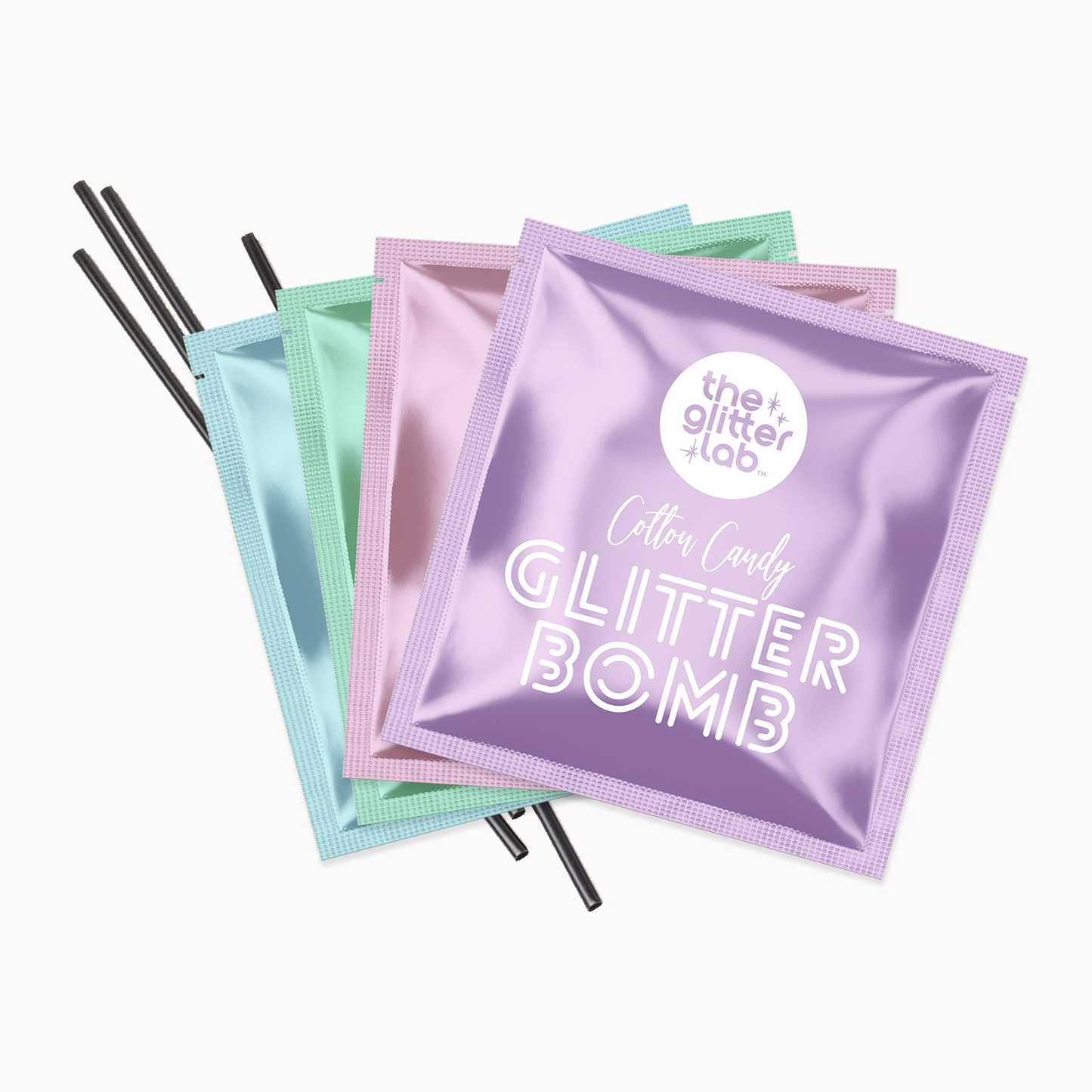 The Glitter Lab 'GLOW' Drink Glitter Bombs