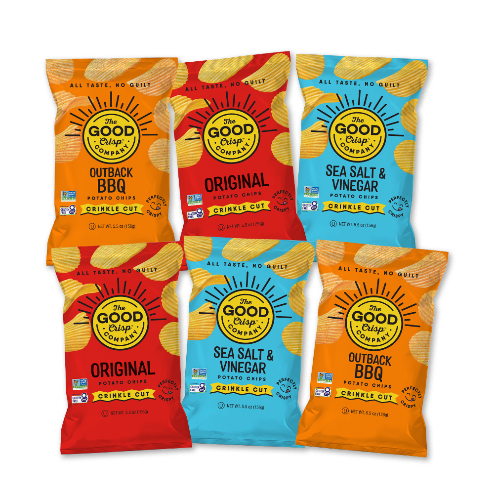 The Good Crisp Company Crinkle Cut Chips, Colorado