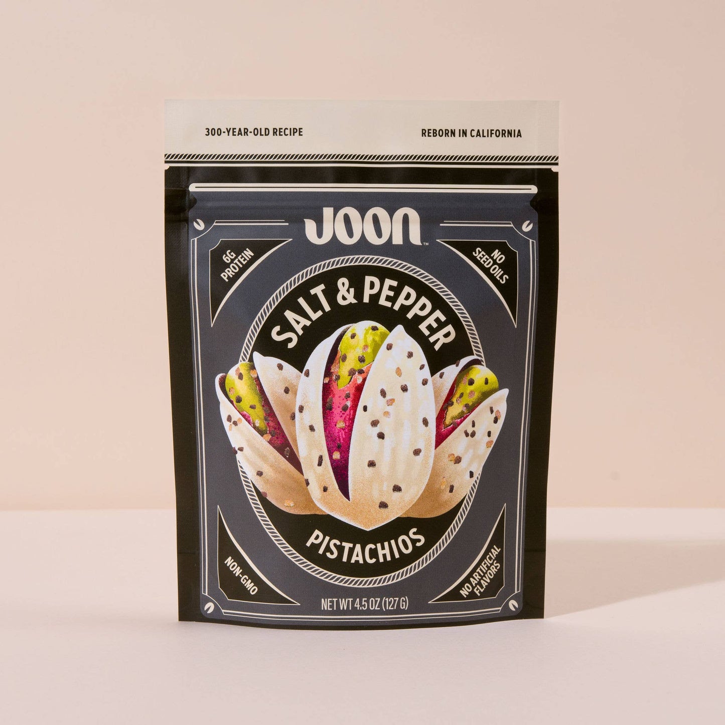 Joon Salt and Pepper Pistachios, California