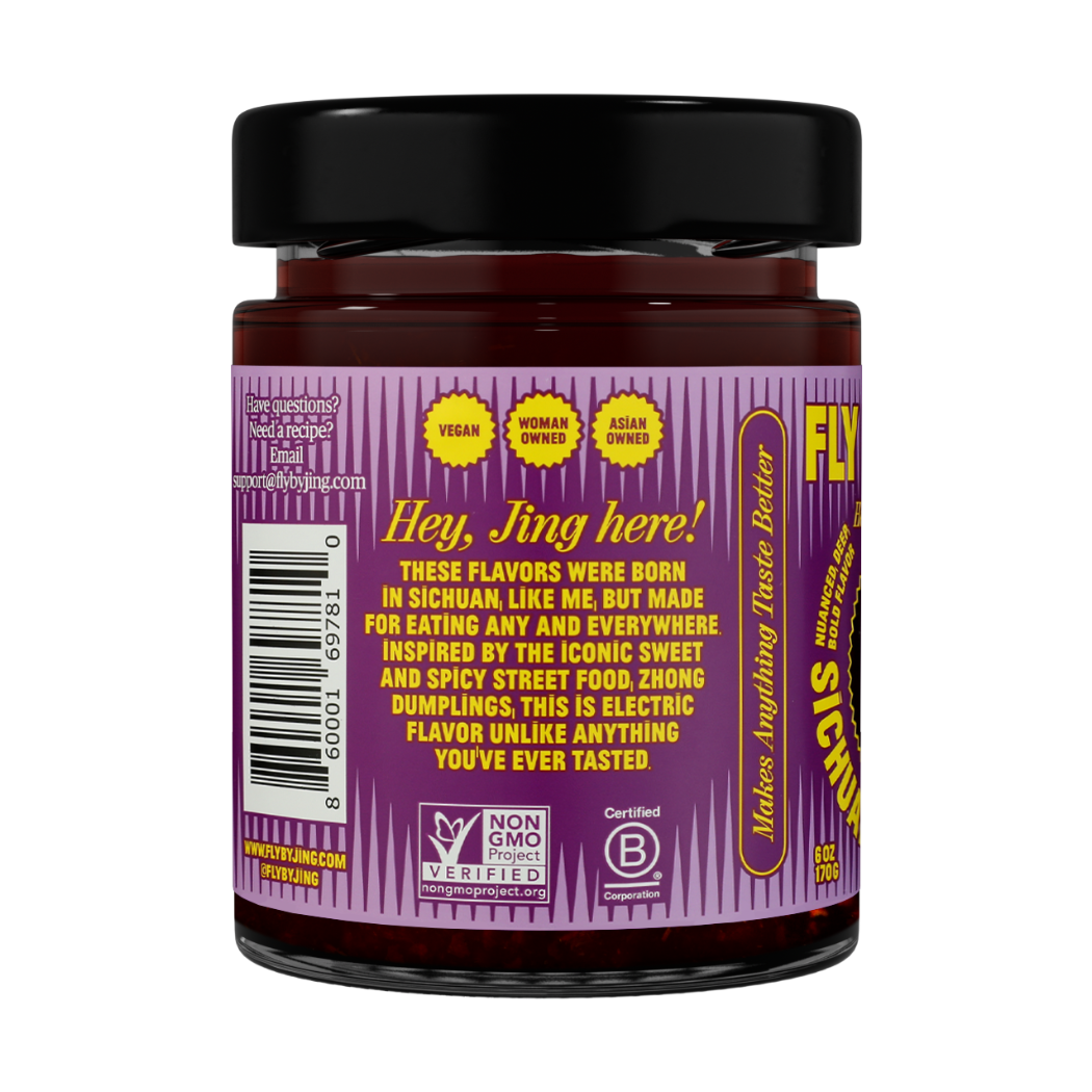 Fly By Jing - Sweet + Spicy Sichuan Chili Sauce