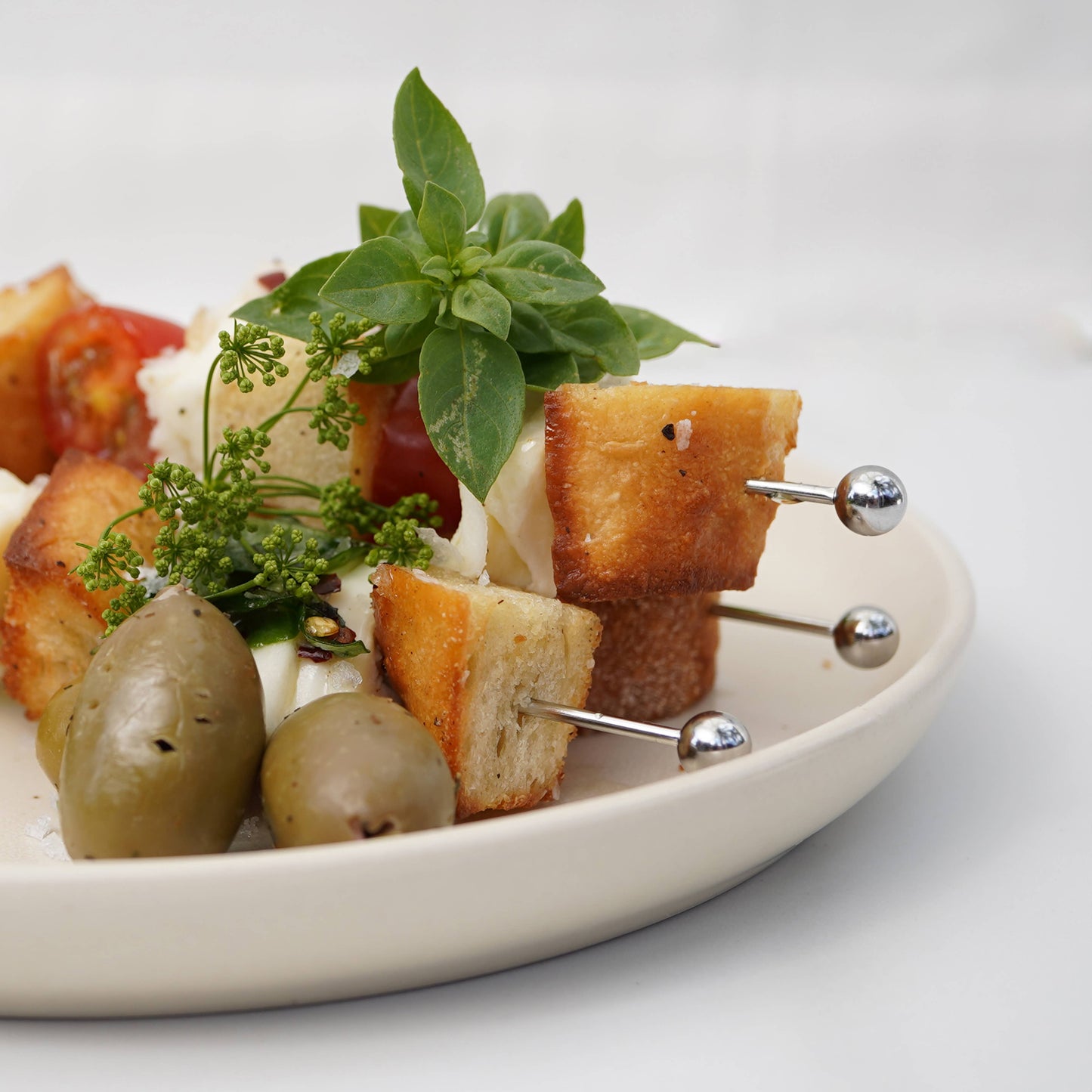 A Bar Above Stainless Cocktail Picks for Garnishes