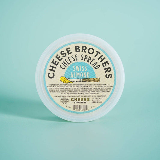 Cheese Brothers Swiss Almond Cheese Spread, Wisconsin