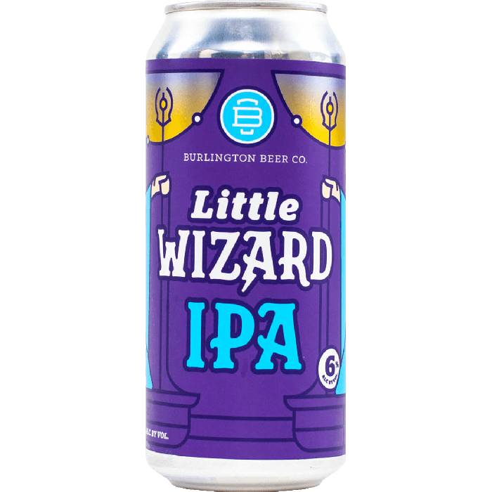 BBCO Burlington Beer Company 'Little Wizard' IPA Beer, Vermont, USA